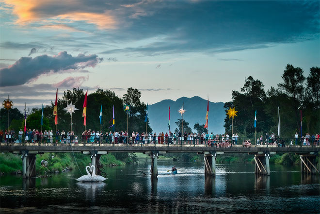 The Bellingen River Festival celebrates the River which divides the town (sometimes literally!)